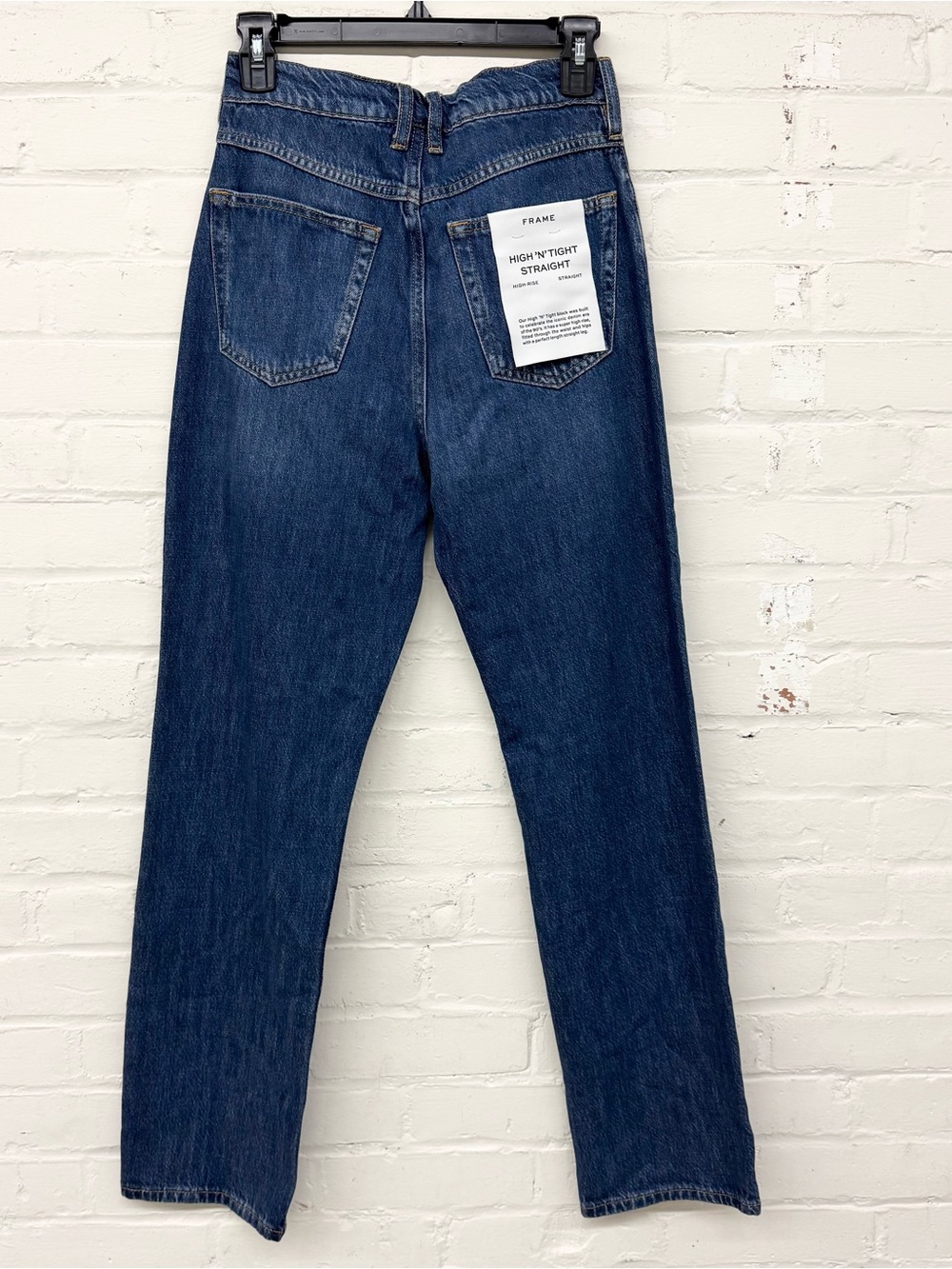 NWT Frame Le High 'N' Tight Straight Distressed Jean Size 25 - Picture 8 of 8